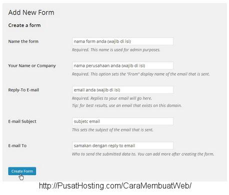 menambah form baru