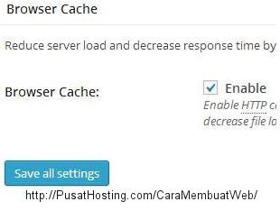 setting browser cache w3 total cache