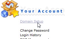 domain setup directadmin