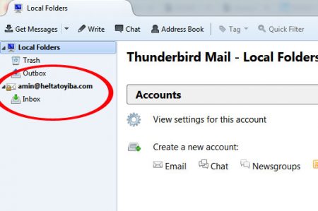 mozilla thunderbird webmail