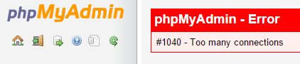 phpmyadmin-too-many-connection